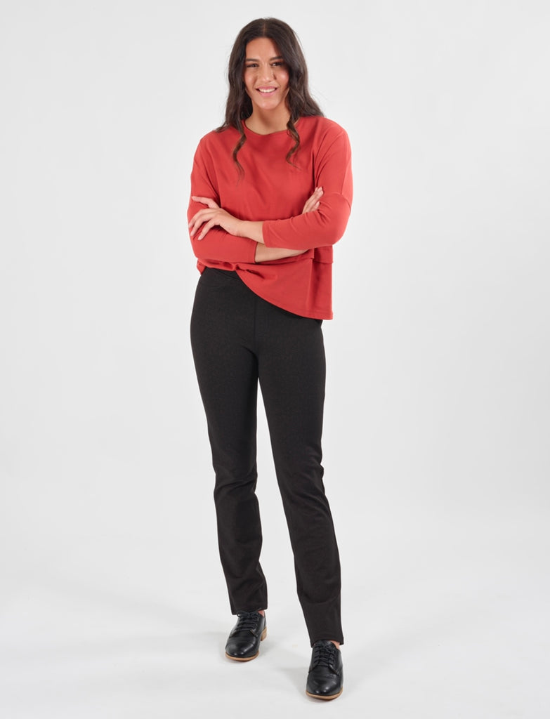 VASSALLI SLIM LEG FULL LENGTH PONTI PULL ON 234 - Nunie