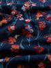 Seasalt Cornwall Chateaux Dress in Snapdragon Sea Cave floral print. Organic cotton jersey dress with empire waist and angel sleeves.