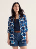Seasalt Cornwall Wren Flutter Shirt Tumbled Blocks Maritime longline shirt in organic cotton and ECOVERO™ viscose